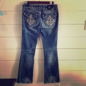 Miss Me size 7 bootcut Jeans GUC